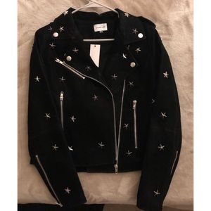 Star Studded Moto Jacket